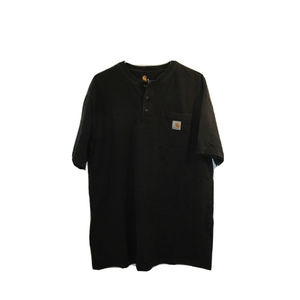 CARHARTT Original Fit Black Pocket Short Sleeve Men’s T-SHIRT Medium MED